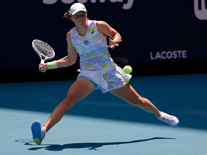 Iga Swiatek wins Miami Open title to complete sunshine double