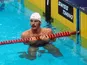 David Wilkie in the pool after competing at the Montreal Olympics.