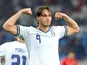 Italy's Pio Esposito celebrates on June 3, 2026