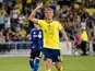Nashville SC Sam Surridge celebrates his penalty kick goal