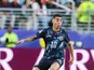 Miguel Almiron playing for Paraguay, on June 19, 2026