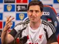 Liverpool manager Andoni Iraola speaks to the press on July 21, 2026
