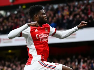 Thomas Partey returns to Arsenal training ahead of Everton clash