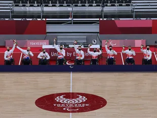 Britain secure historic first Paralympic wheelchair rugby medal with gold