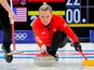Vicky Wright in action at the Beijing 2022 Winter Olympics on February 12, 2022