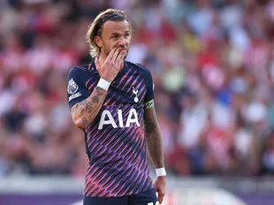 De Zerbi delivers Maddison injury update ahead of Spurs EFL Cup tie