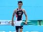 Alex Yee crosses the finish line for Team GB on July 31, 2021