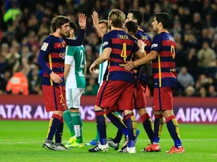 Barca in control against Betis