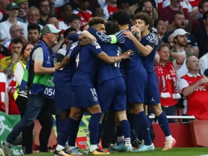 Early Dembele dagger hands PSG first-leg semi-final lead over Arsenal