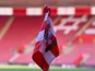 A Southampton flag in April 2026.