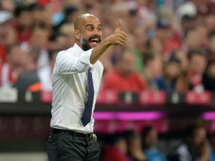 Guardiola "satisfied" with Man City win