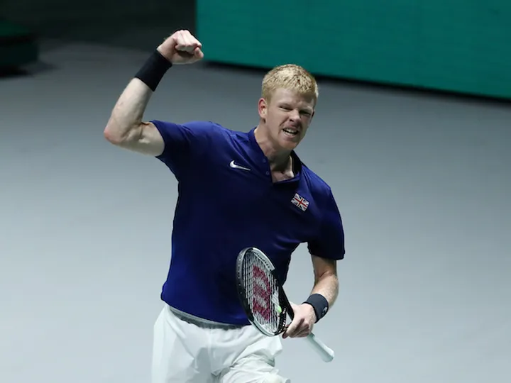 Kyle Edmund in winning start for GB at Davis Cup