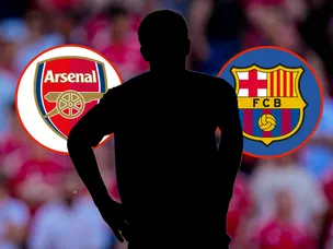 Arsenal battle Barcelona over another £85m striker in January - and it's not Alvarez