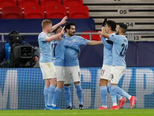 Man City 2-0 Monchengladbach: De Bruyne, Gundogan strike as City progress