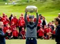Bernd Wiesberger celebrates winning the Made in Denmark title on May 26, 2019