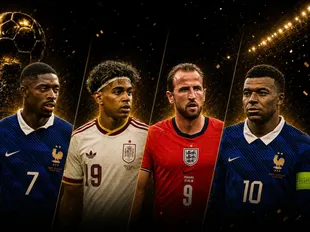 Top 10 favourites for the 2026 Ballon d'Or