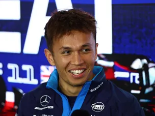 Albon happy to hear Ferrari switch rumours