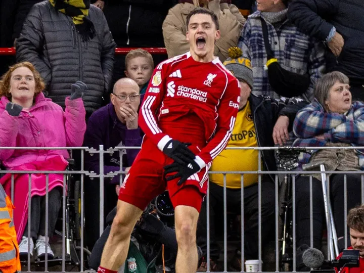 Finally Florian! Wirtz goal gives Reds control of top four as Wolves beaten