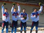 Gold for Russia in four-man bobsleigh