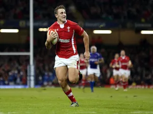 Wales' Ashley Beck in action against Samoa on November 16, 2012
