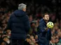 Jose Mourinho and Frank Lampard on the touchline as Tottenham Hotspur face Chelsea in the Premier League on December 22, 2019.