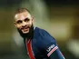 Layvin Kurzawa in action for Paris Saint-Germain in January 2021