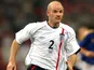 Danny Mills in action for England on June 2, 2002