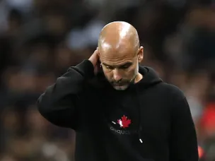 Guardiola: 'Only 14 players available for Sporting clash'