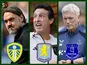 Daniel Farke, Unai Emery, David Moyes