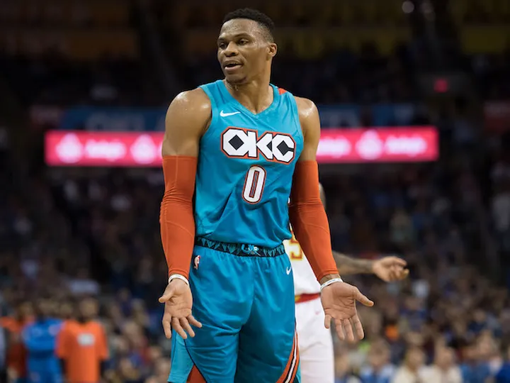 Russell Westbrook leads Oklahoma City to huge victory over Atlanta Hawks