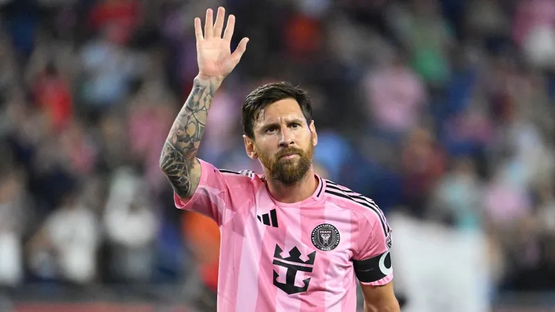 Video: Terrific Messi scores fortuitous record goal in Inter Miami draw