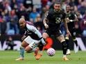 Donyell Malen of Aston Villa during his side's match against Burnley, on October 5, 2025