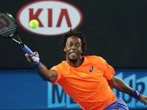 Monfils comes back to win in five