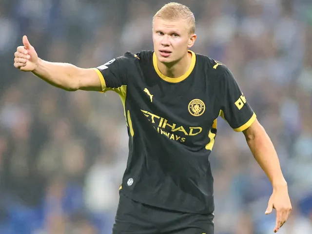 On the move! Haaland climbs above Johnson in Man City goalscoring list with brace in European win