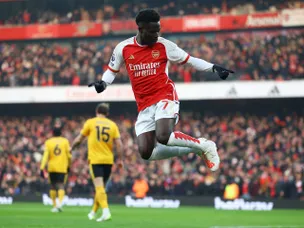 Arsenal beat Wolves to go four points clear at top of table