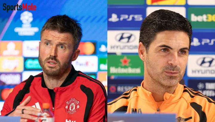 Michael Carrick makes Mikel Arteta comparison as pressure mounts on Man Utd boss before Atletico