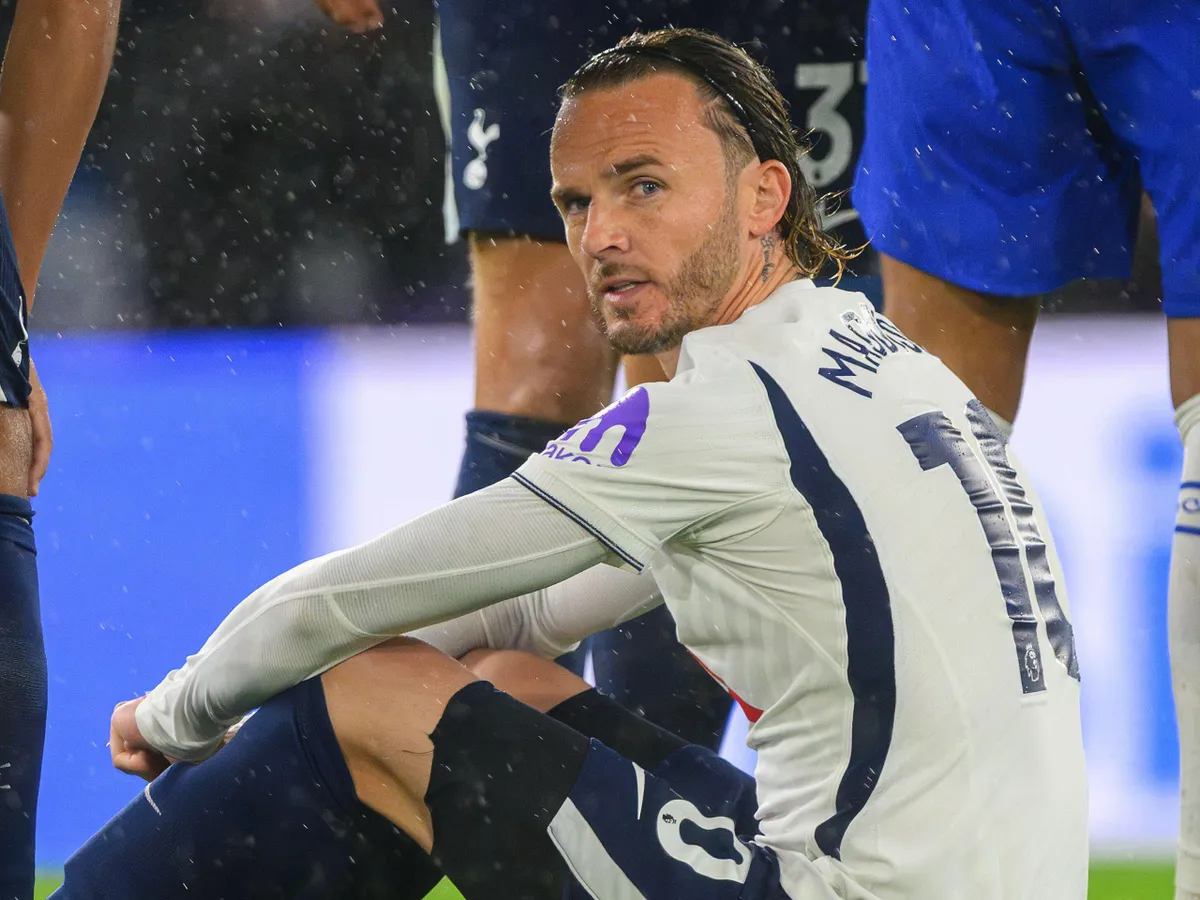 Tottenham: Roberto De Zerbi provides three-word James Maddison injury update before Crystal Palace