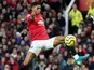 Marcus Rashford scores for Manchester United on January 11, 2020