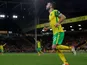 Norwich City's Grant Hanley celebrates scoring their second goal, November 20, 2021