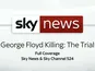 Sky News George Floyd channel