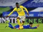 Brighton & Hove Albion's Yves Bissouma in action with Leicester City's Ayoze Perez in the Premier League on December 13, 2020