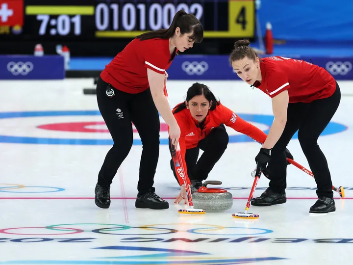 GB thrash Olympic champions Sweden in women's curling