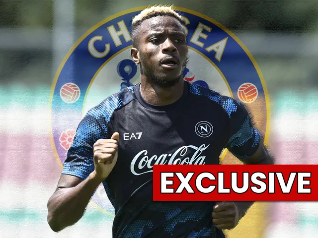 Napoli striker Victor Osimhen for Emmanuel Petit interview
