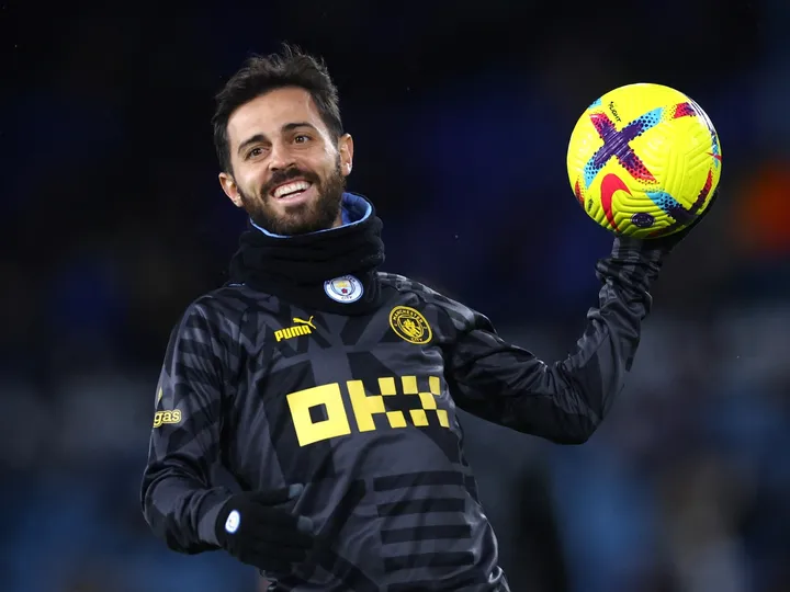 Barcelona chief Laporta admits he "would like" to sign Bernardo Silva