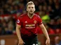 Luke Shaw in action for Manchester United on August 10, 2018
