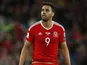 Hal Robson-Kanu in action for Wales on October 30, 2016