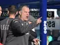 Angry Leeds boss Marcelo Bielsa on January 18, 2020