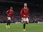 Manchester United's Cristiano Ronaldo celebrates scoring against Sheriff Tiraspol on October 27, 2022