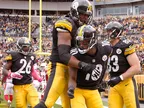 Half-Time Report: Williams's two TDs puts Steelers in front