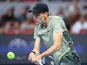 Jannik Sinner in action at the China Open on October 2, 2024